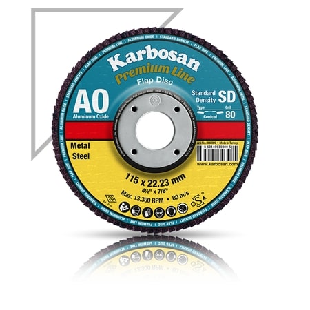 Karbosan 982970 Premium Line AO SD Flap Disk 40 Kum 150 mm